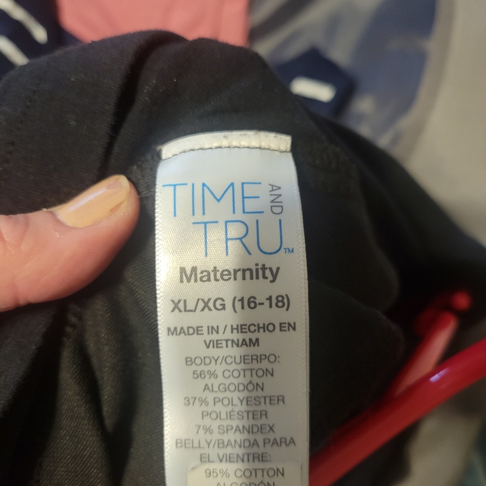 XL maternity black skinny jeans